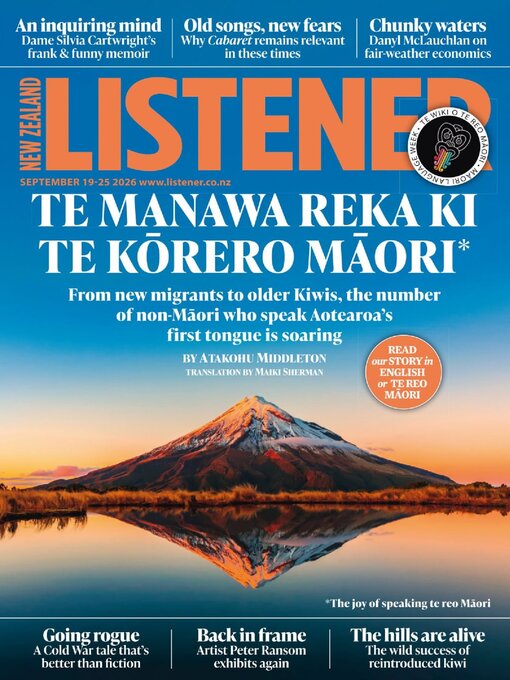 Cover image for New Zealand Listener